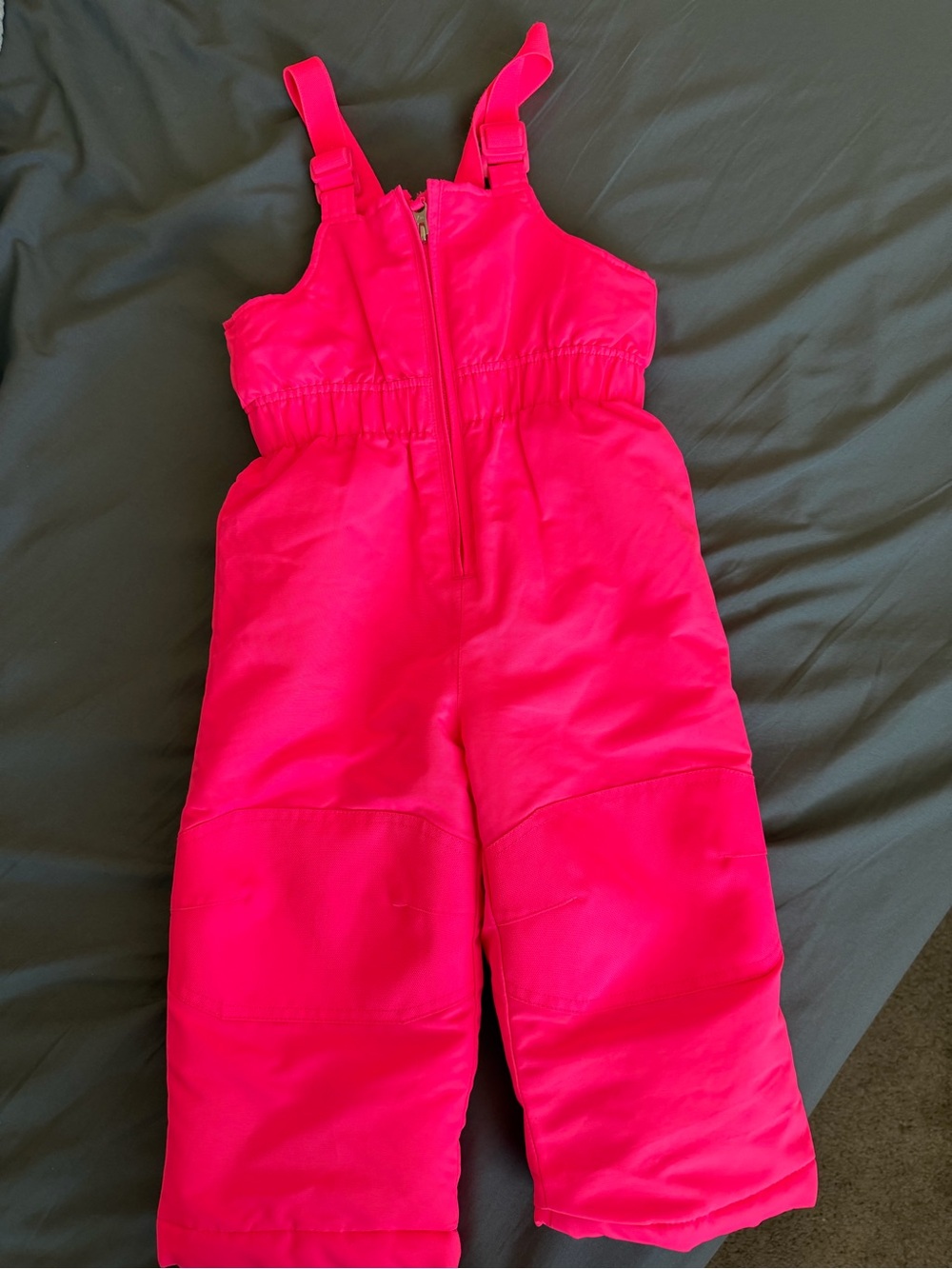 healthtex Hot Pink Kids Snow Overalls